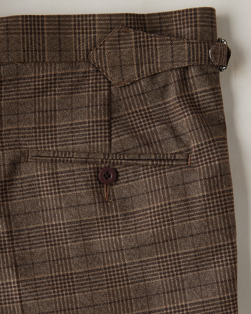 Vesuvio Stretch Neapolitan Dress Pants - Brown