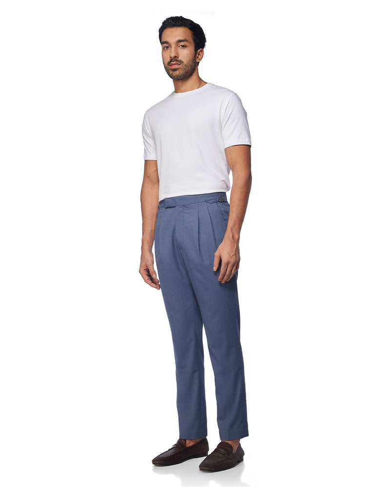 Palermo Stretch Neapolitan Dress Pants - Blue