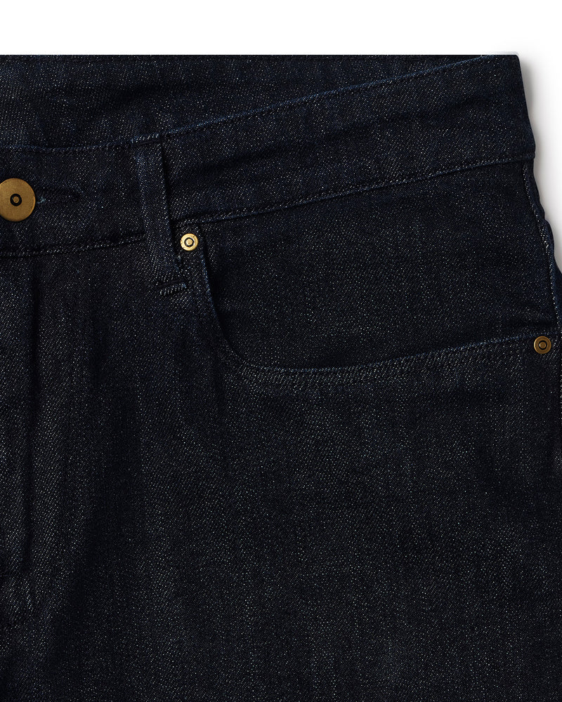 Japanese Blue Mountain Selvedge Jeans - Dark Blue