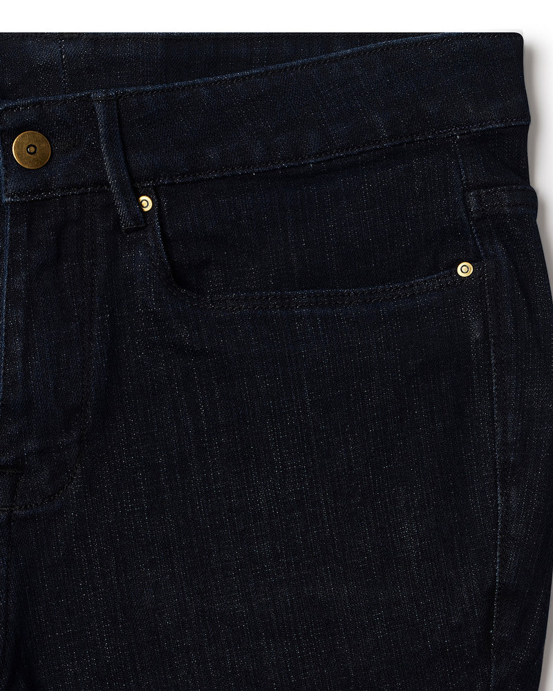 Slubrush Stretch Jeans - Dark Blue