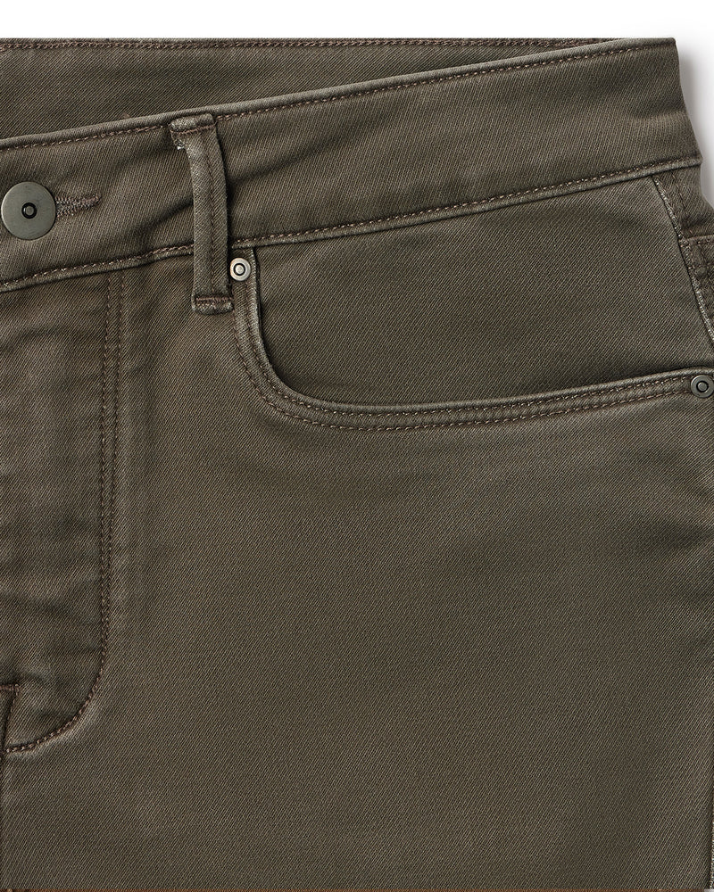 Downtown Dobby Stretch Jeans - Light Brown
