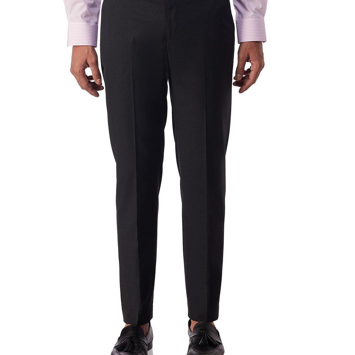 スーツ ourhour design pants black/gray ourhour design pants black M