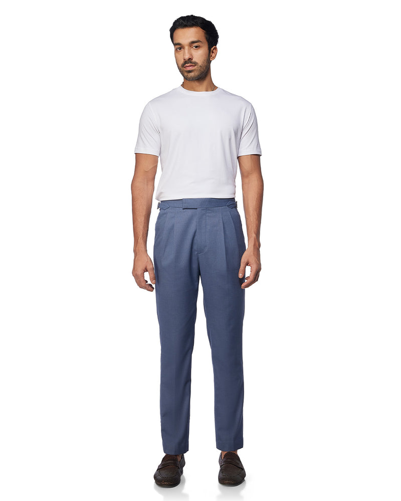 Palermo Stretch Neapolitan Dress Pants - Blue