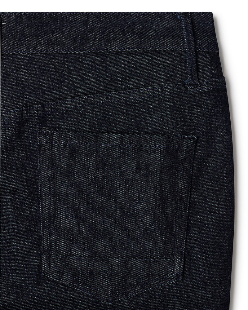 Japanese Slubline Extra Stretch Jeans - Dark Blue