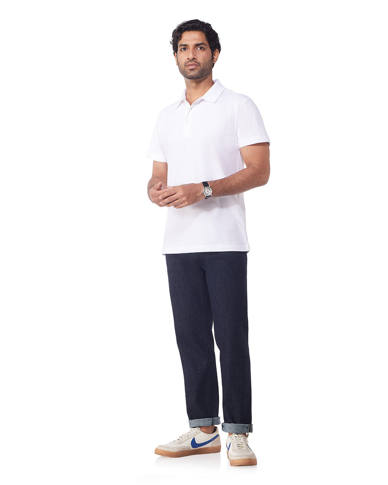 Japanese Blue Mountain Selvedge Jeans - Dark Blue
