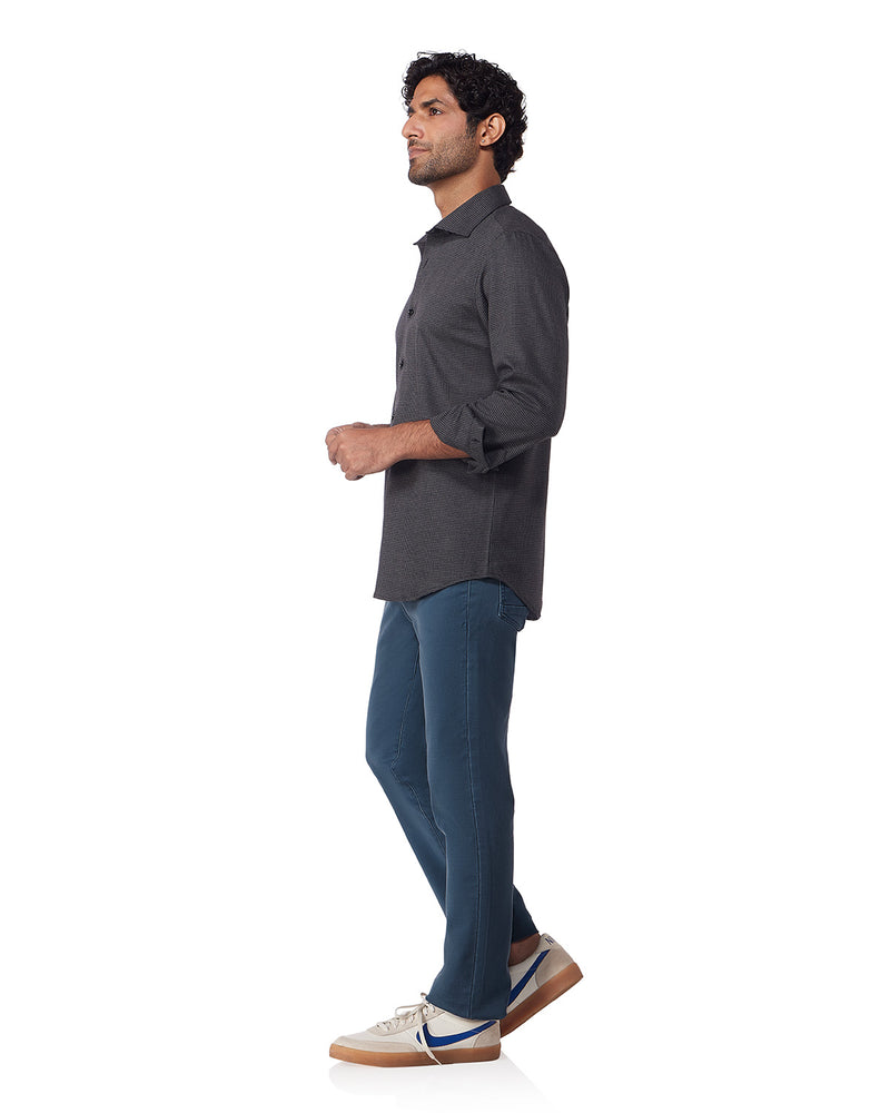 Downtown Dobby Stretch Jeans - Grey