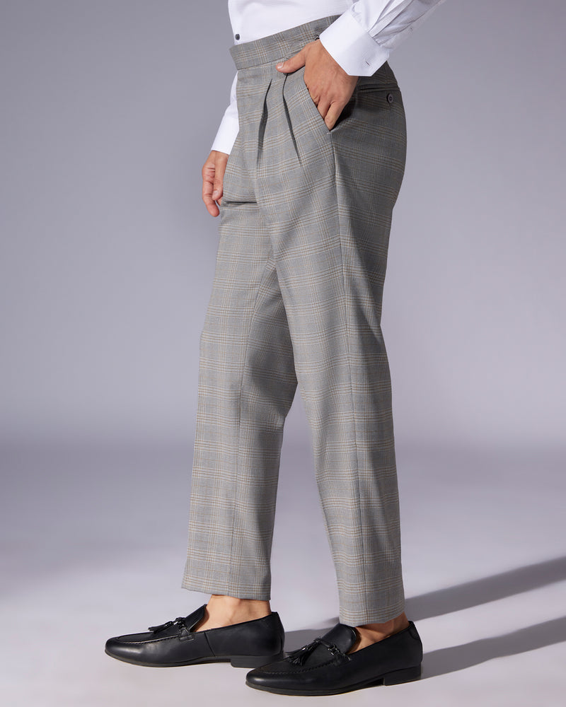 Aurelia Stretch Neapolitan Dress Pants Grey - Main Image