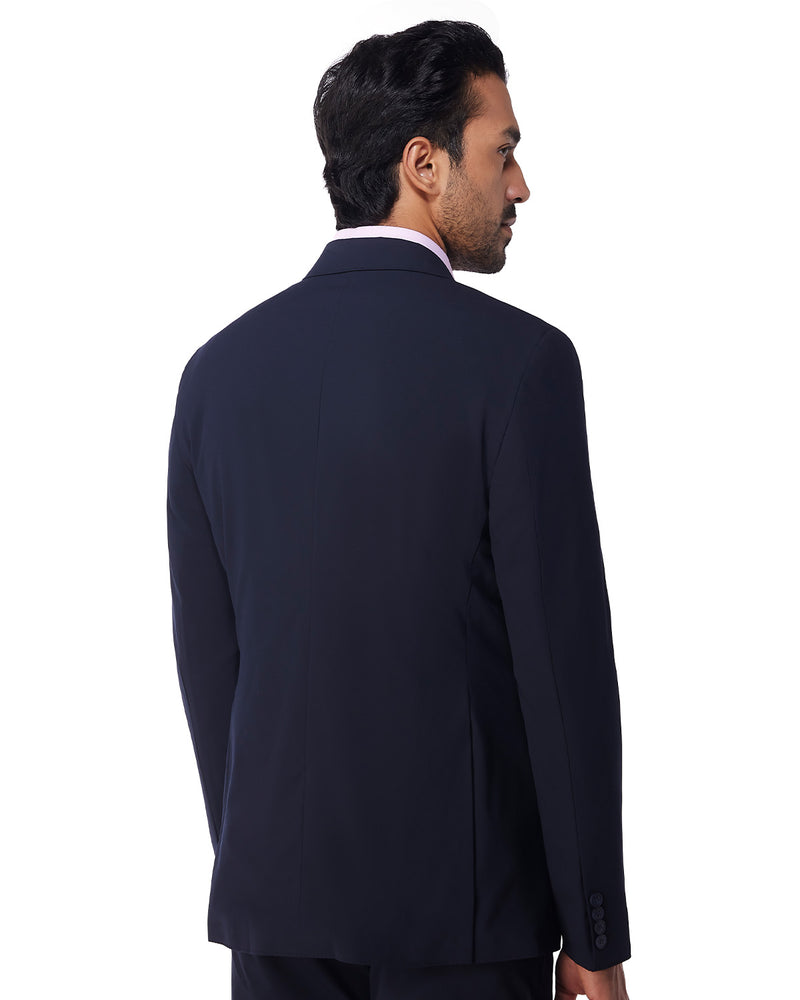 The Flux 4-Way Stretch Blazer - Navy