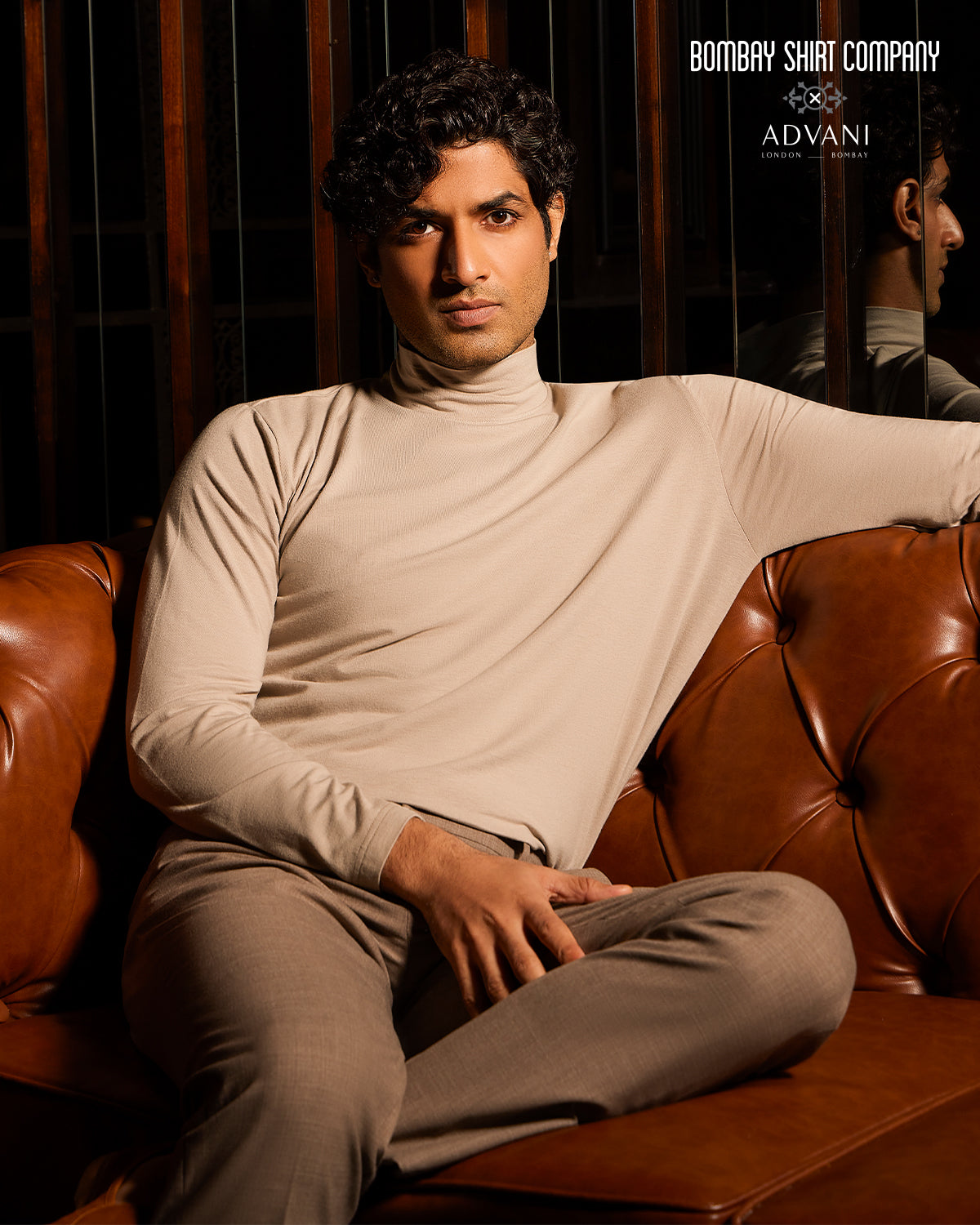 BSC x ALB | Turtleneck Toast T-Shirt - Brown