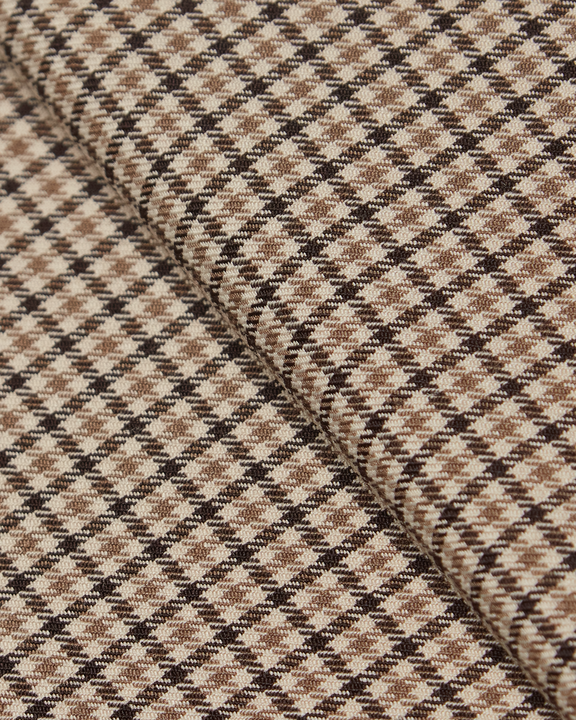 Japanese Windsor Blended Wool Dress Pants - Brown