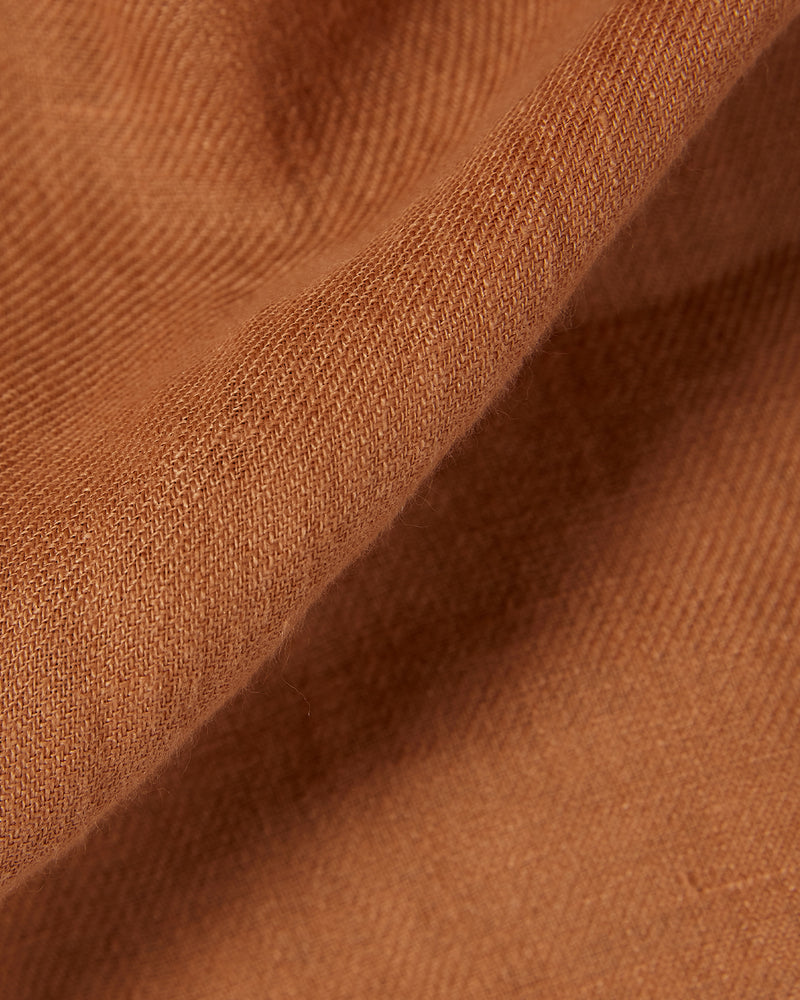 Sand Washed 100% Linen Twill Shirt