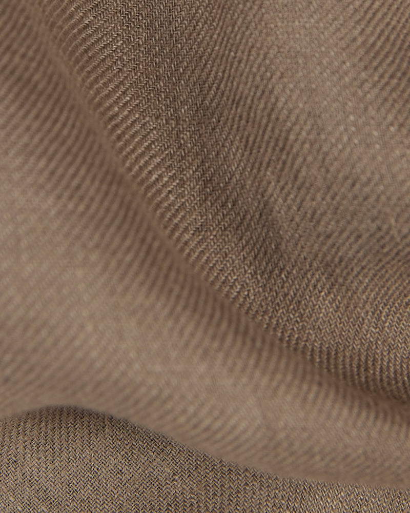 Olive Washed 100% Linen Twill Shirt