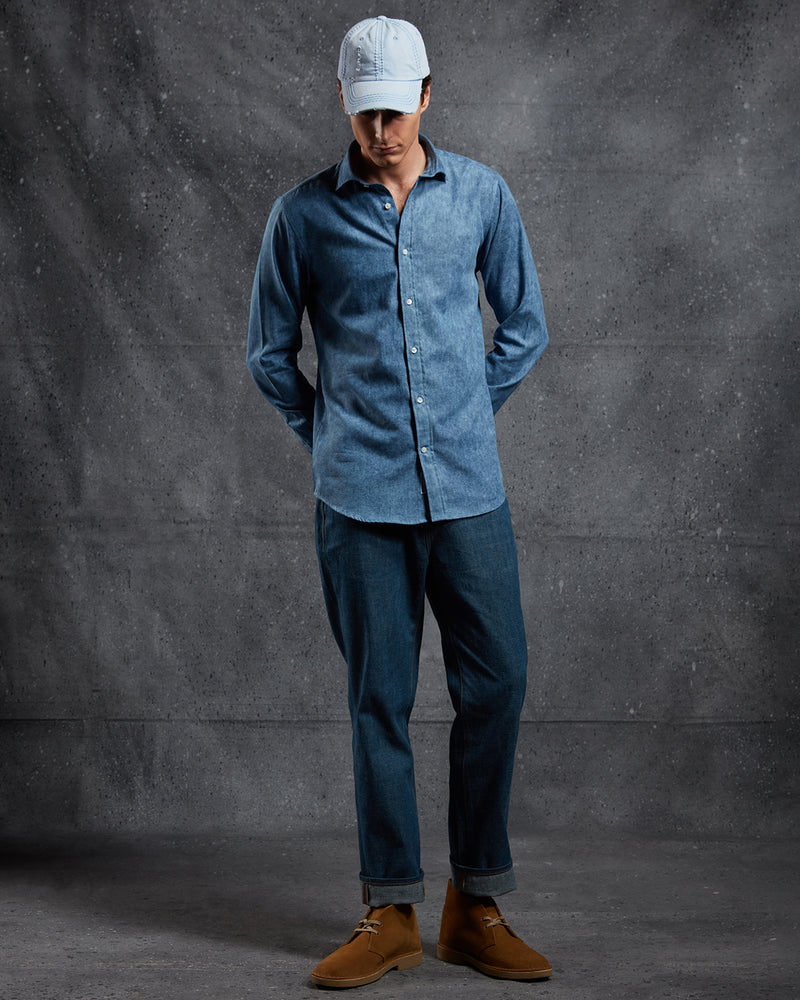 Japanese Eternal Indigo Rigid Selvedge Jeans