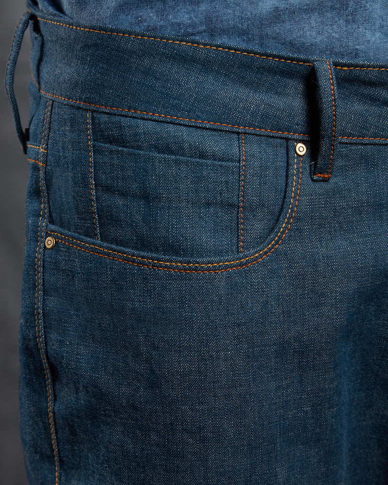 Japanese Eternal Indigo Rigid Selvedge Jeans