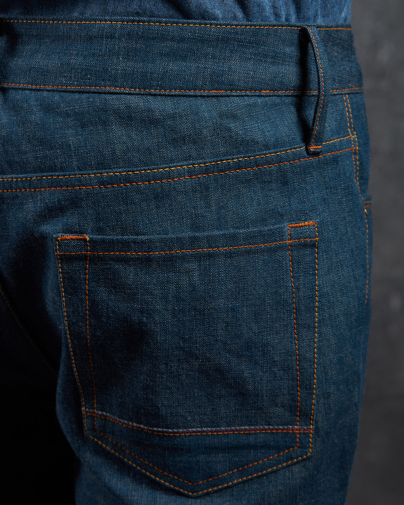 Japanese Eternal Indigo Rigid Selvedge Jeans