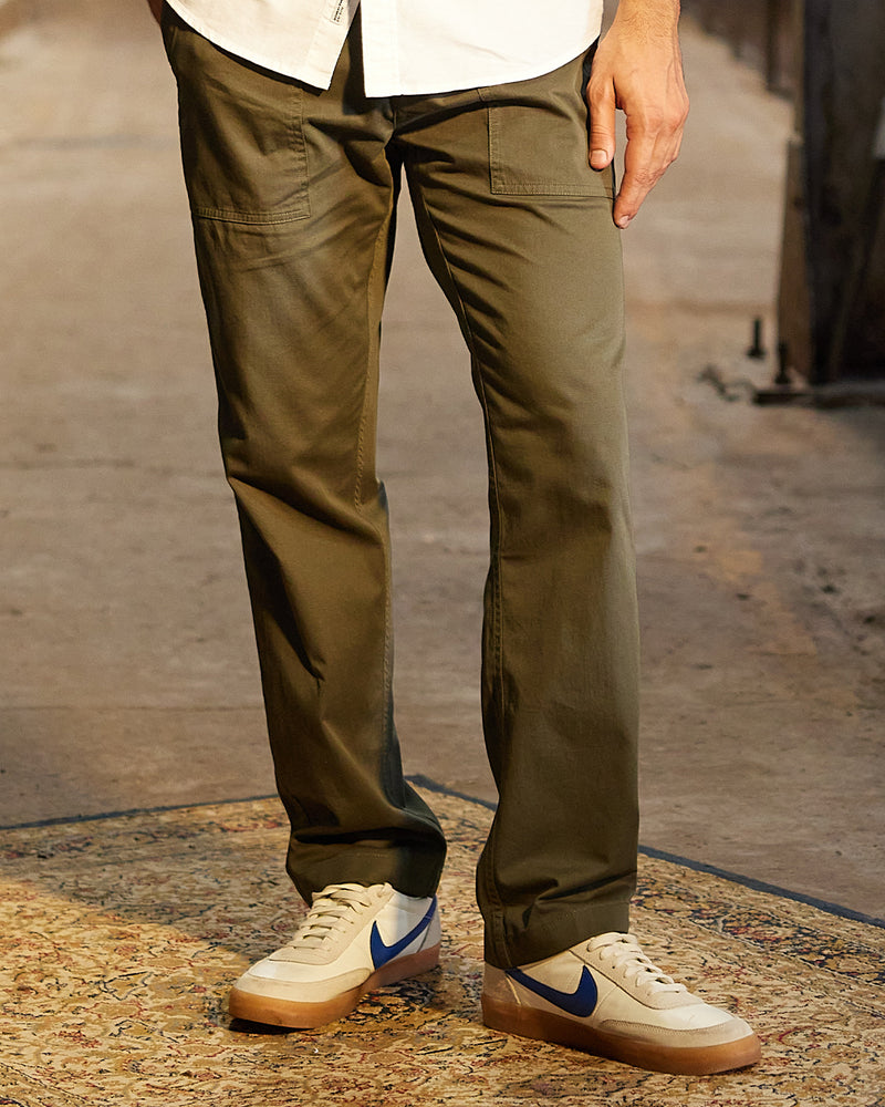 Heritage Twill Fatigue Pants - Olive
