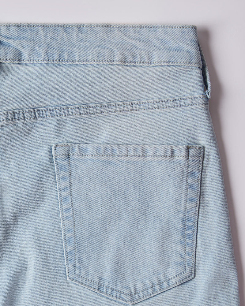Frosted Indigo Stretch Jeans - Light Blue