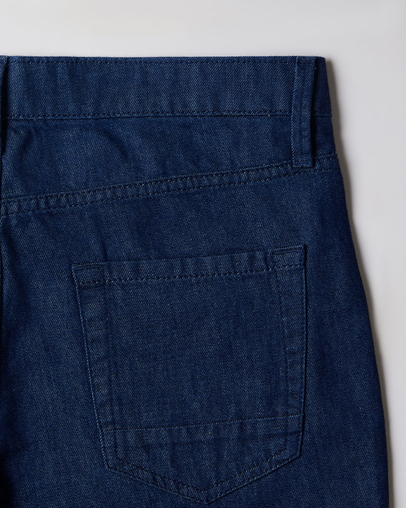 Frosted Blue Rigid Jeans