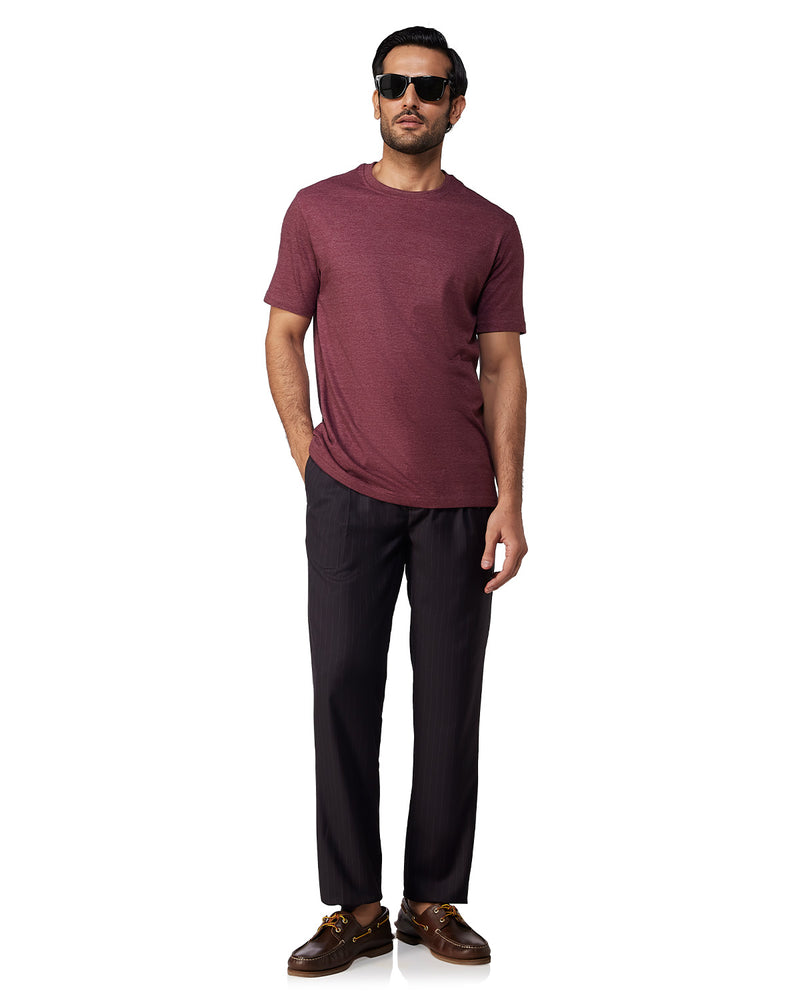 Cityof Melange T-shirt - Maroon