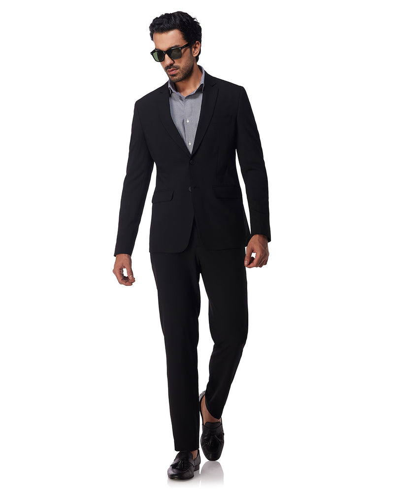 The Flux 4-Way Stretch Blazer - Black