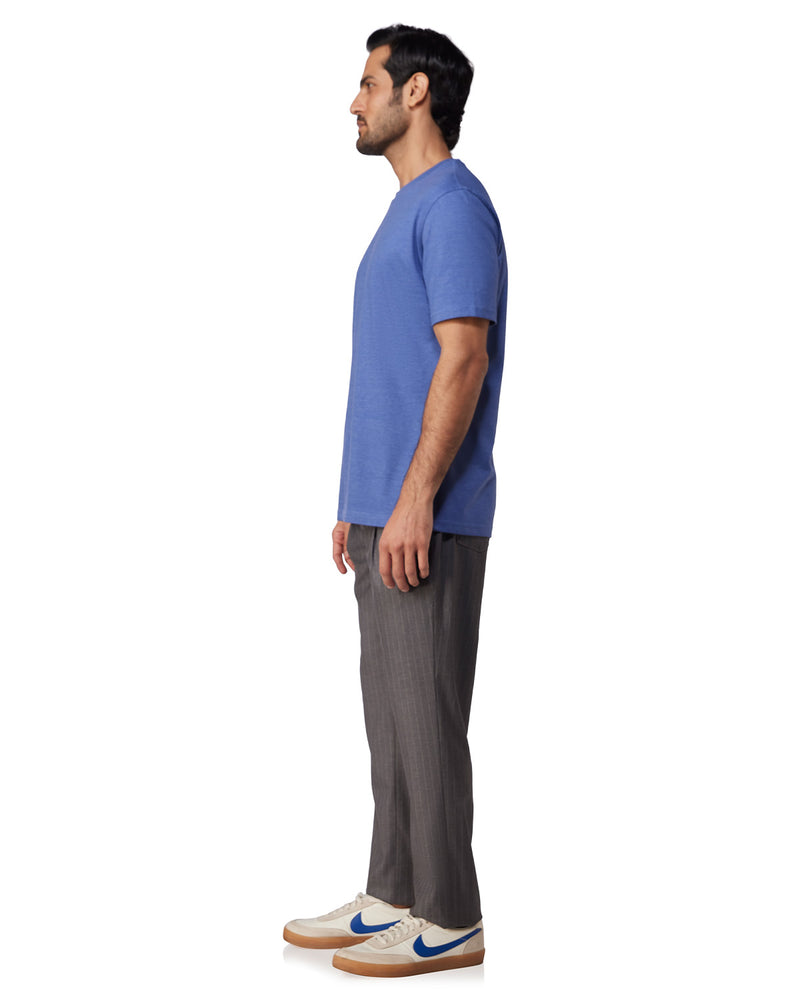 Savoir Striped Lounge Pants - Grey