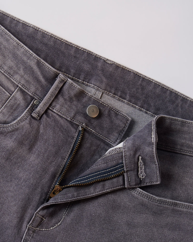 Graphite Onyx Stretch Jeans - Grey