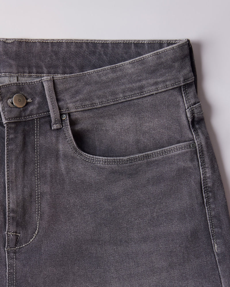 Graphite Onyx Stretch Jeans - Grey