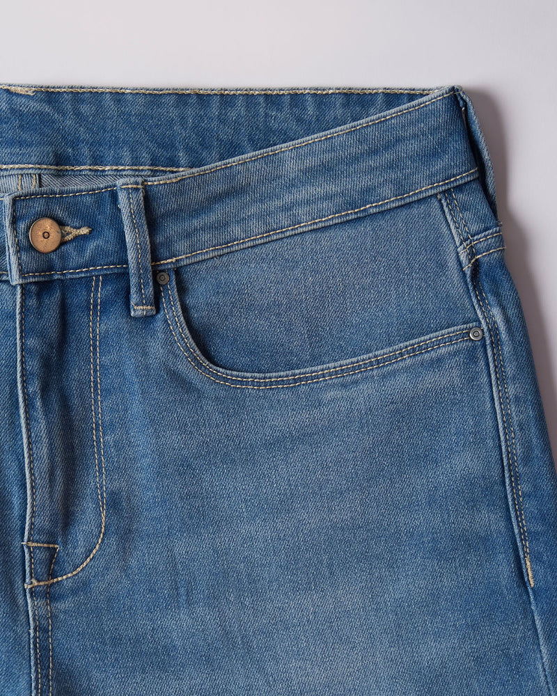 Heirloom Blue Stretch Jeans - Light Blue