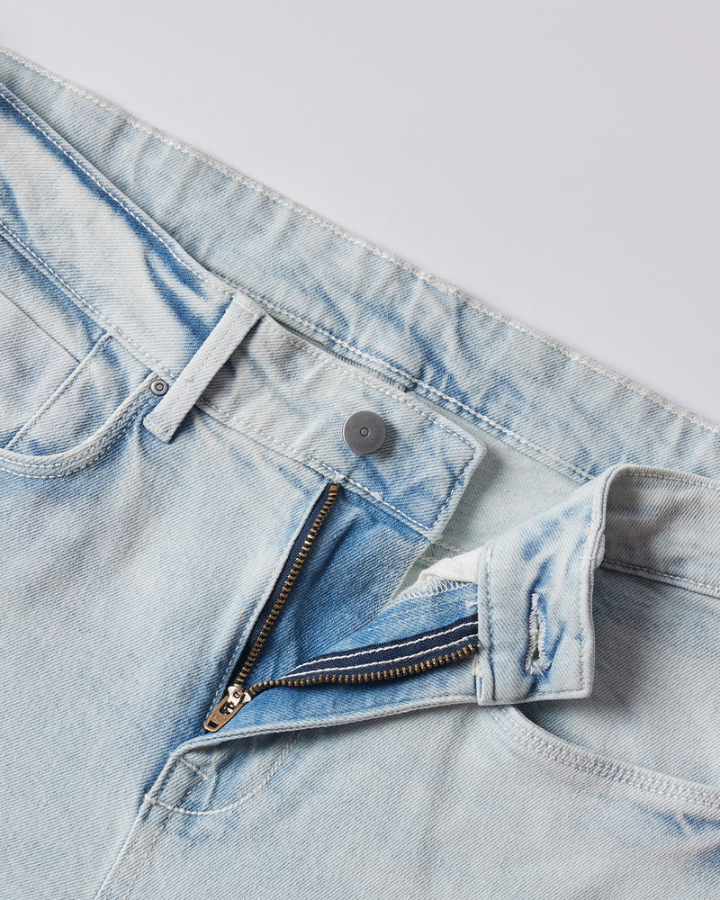 Icy Stone Stretch Jeans - Light Blue