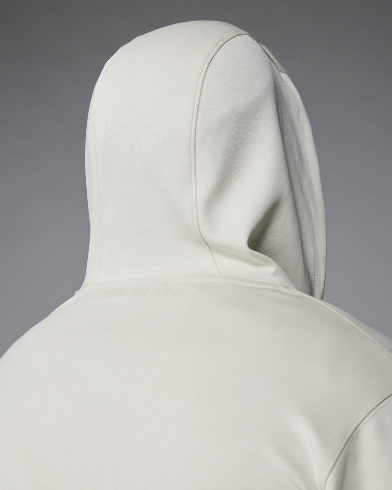 Luxe Travel Zipper Hoodie - Light Grey
