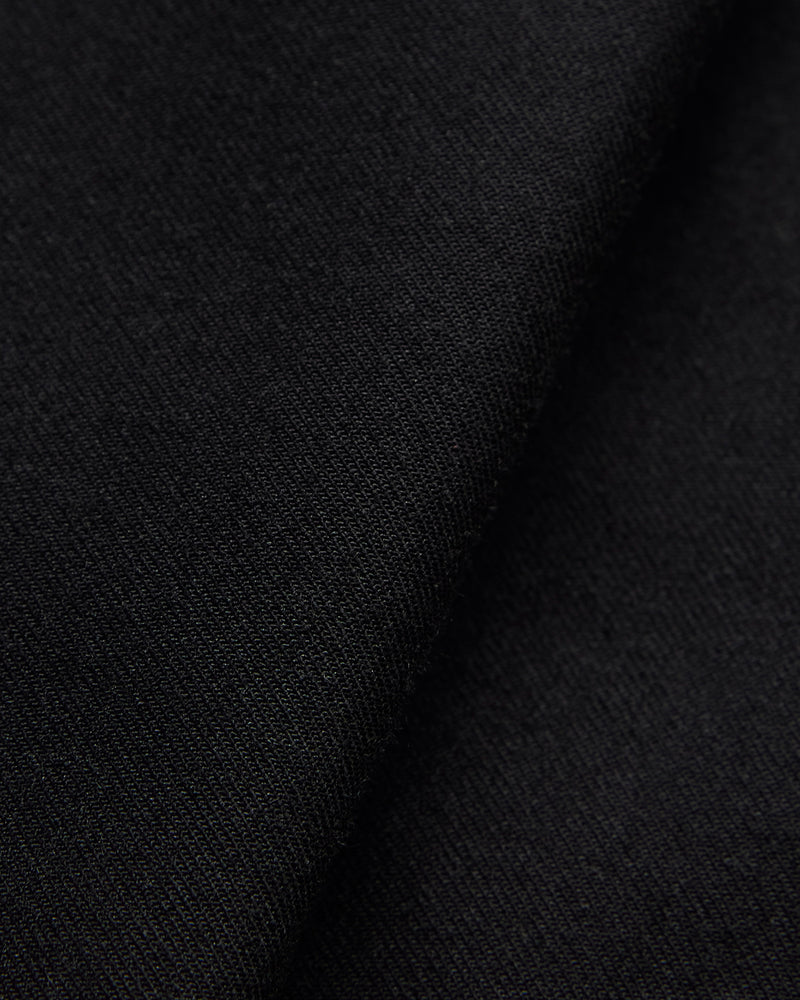 Tailored 4-Way Stretch Twill Smart Pants - Black