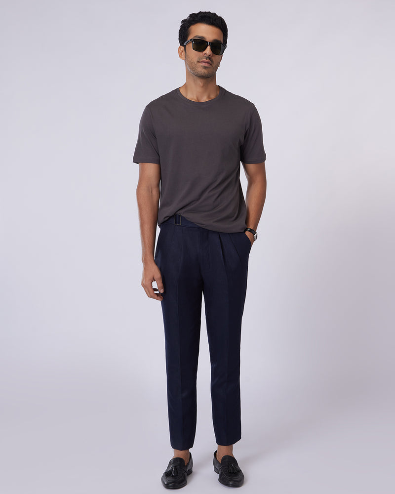 Charisma Linen Neapolitan Dress Pants - Navy