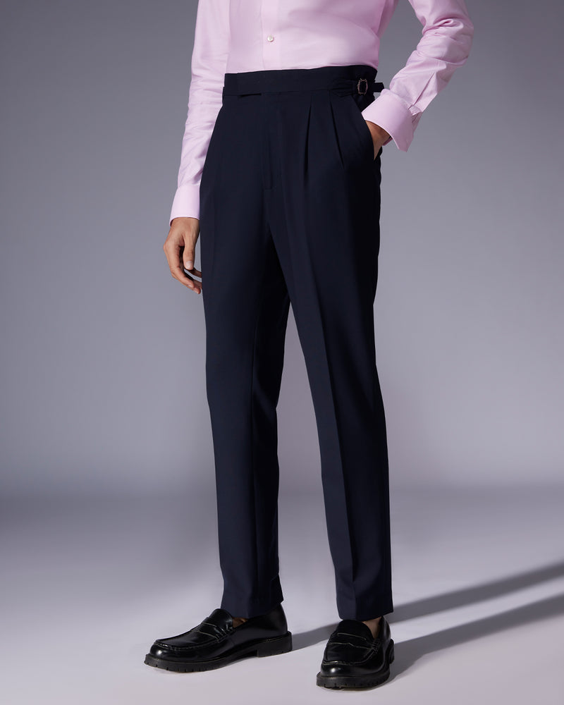 Polaris 4-Way Stretch Neapolitan Dress Pants - Navy
