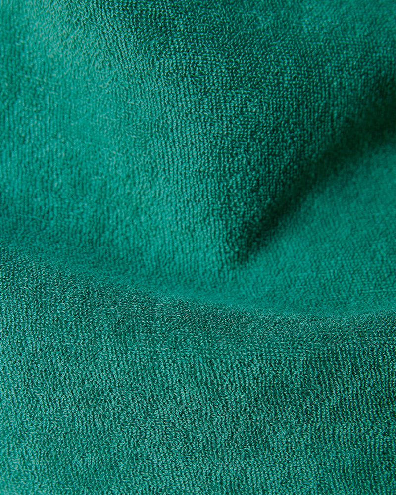 Signature Terry Towel Polo T-Shirt - Green