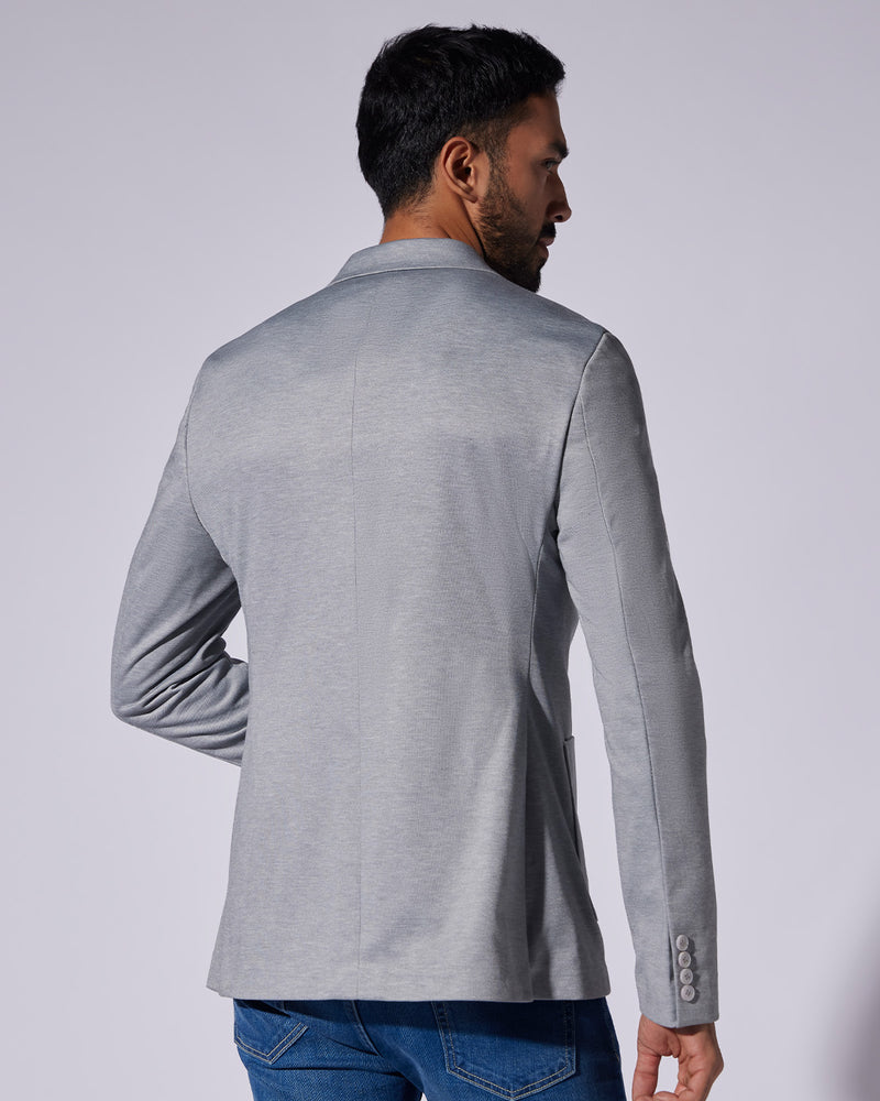 The Frostgate Knit Blazer - Grey