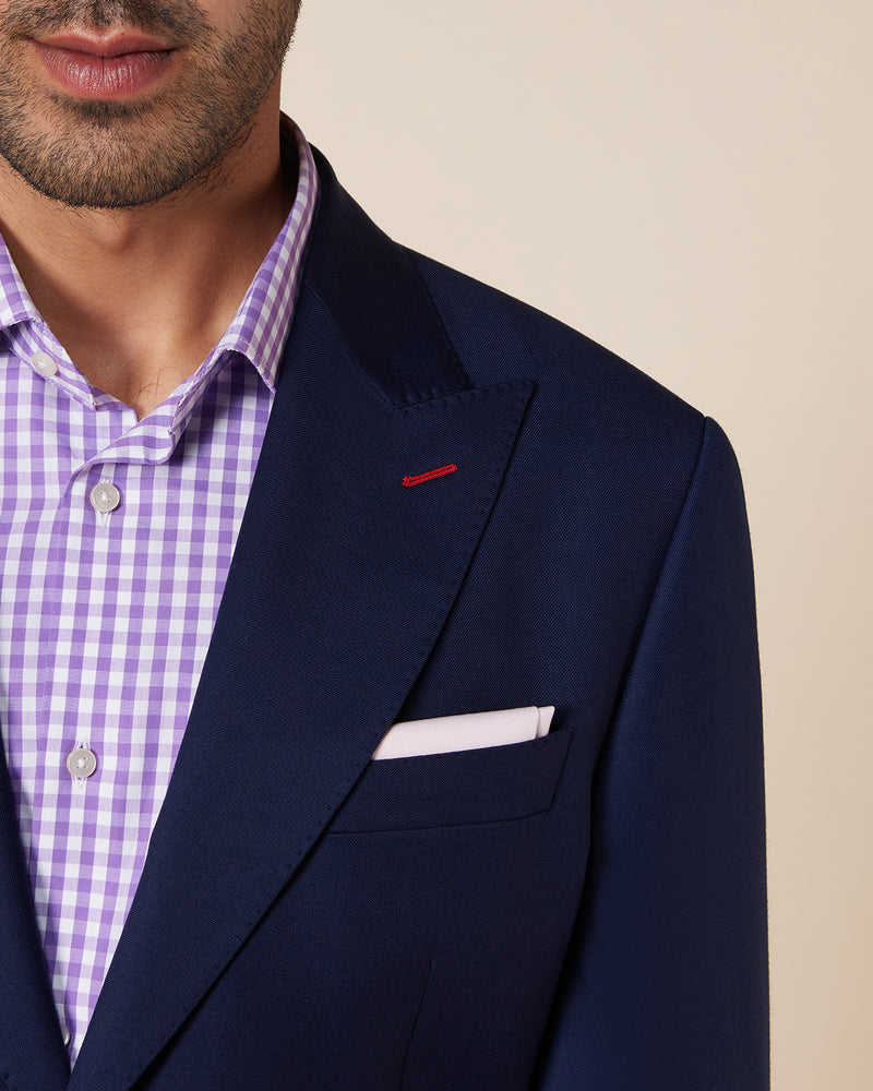The Mayfair Blended Wool Blazer - Navy