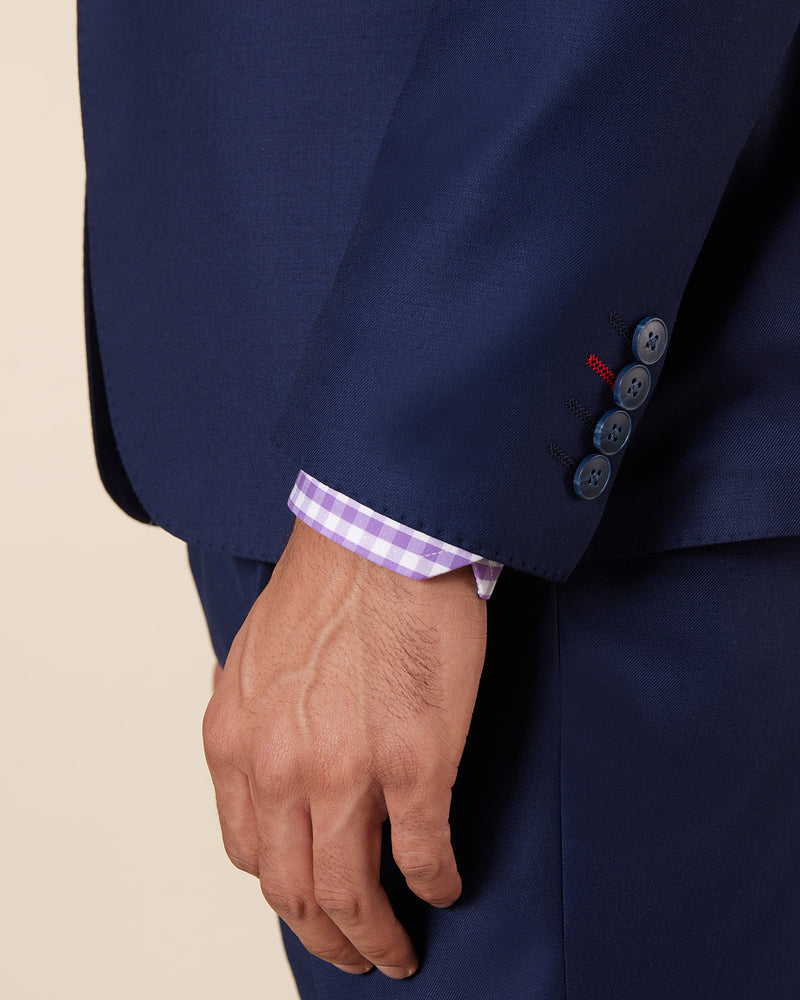 The Mayfair Blended Wool Blazer - Navy