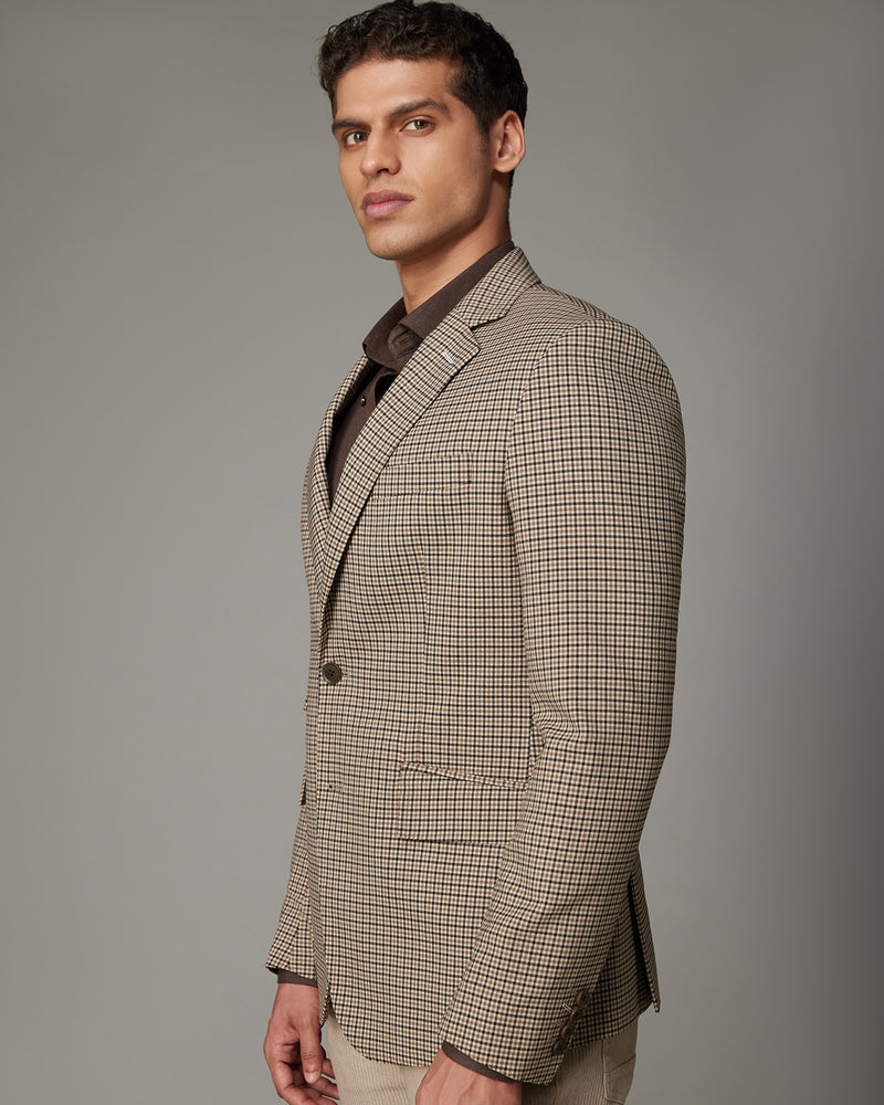 The Waldorf Blazer -  Brown