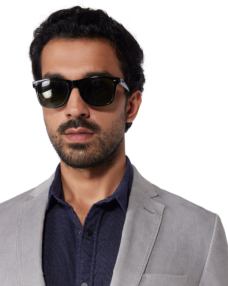 The Belgravia Stretch Corduroy Blazer - Light Grey