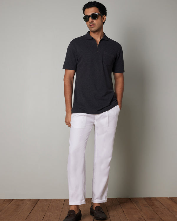 Timeless Linen Pants - White
