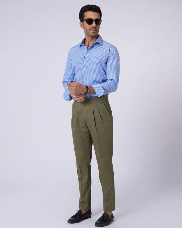Virtuoso Neapolitan Dress Pants - Olive