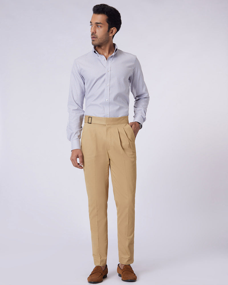 Virtuoso Neapolitan Chinos - Khaki