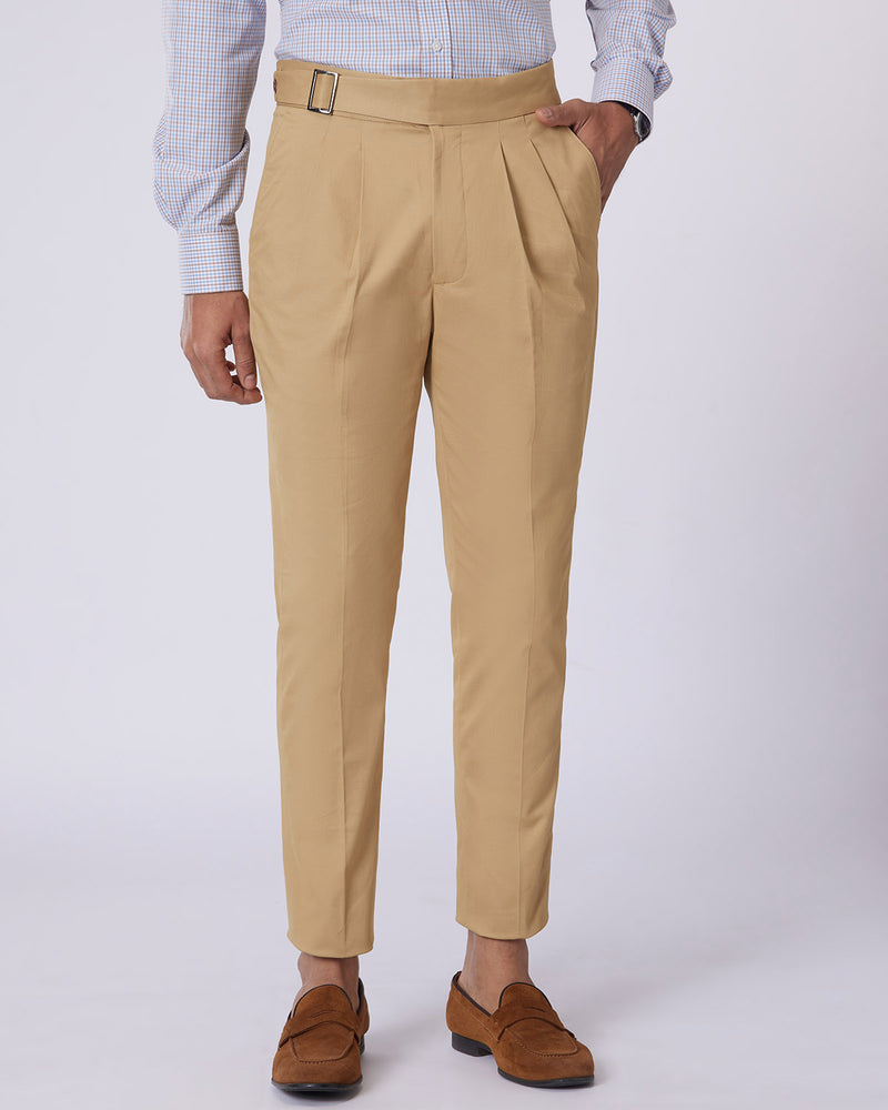 Virtuoso Neapolitan Chinos - Khaki