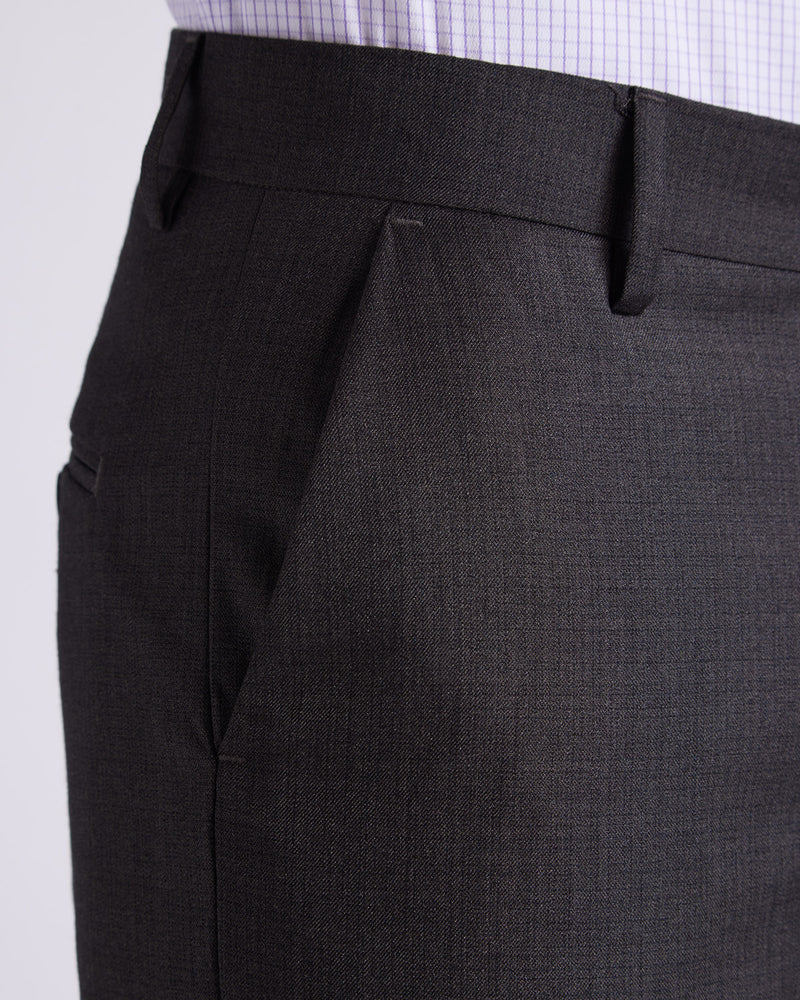 Velour Dress Pants - Dark Grey