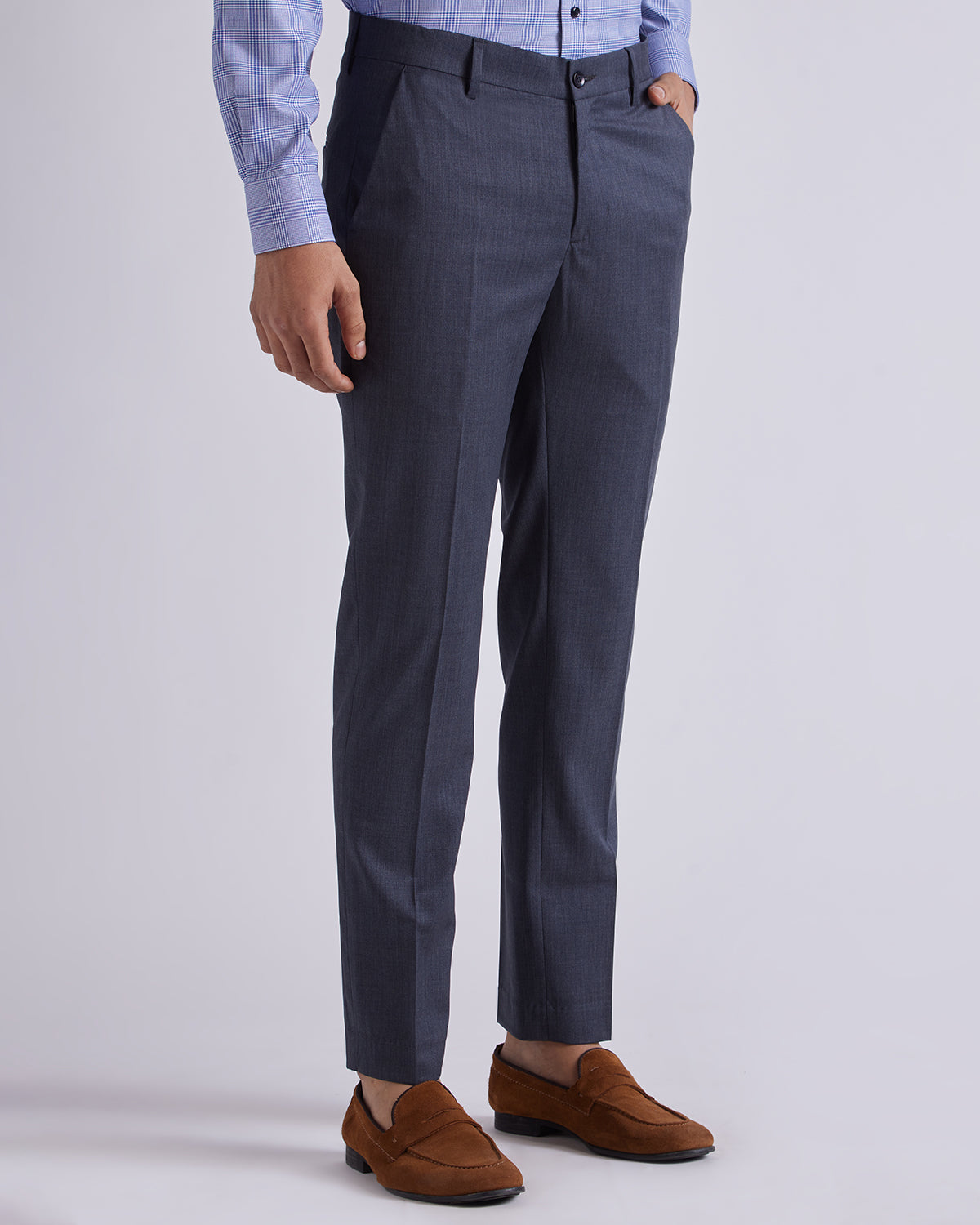 Visionary Blended Wool Dress Pants - Grey – Bombay Shirt Company