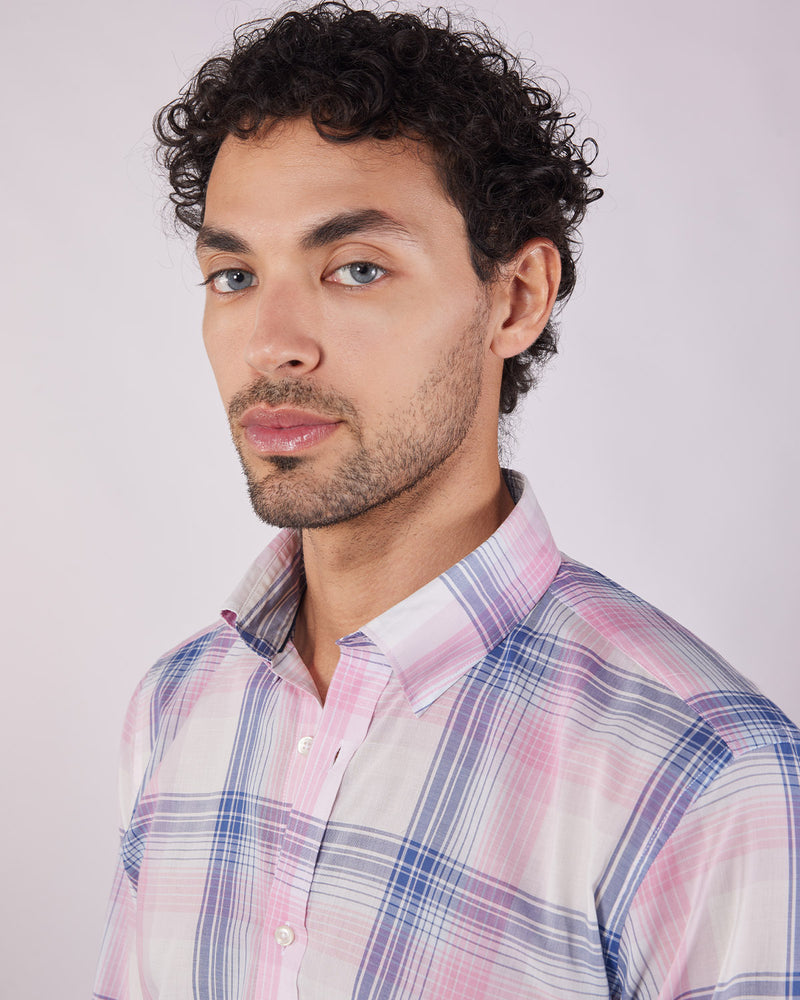 Somelos Frostbloom Checked Shirt