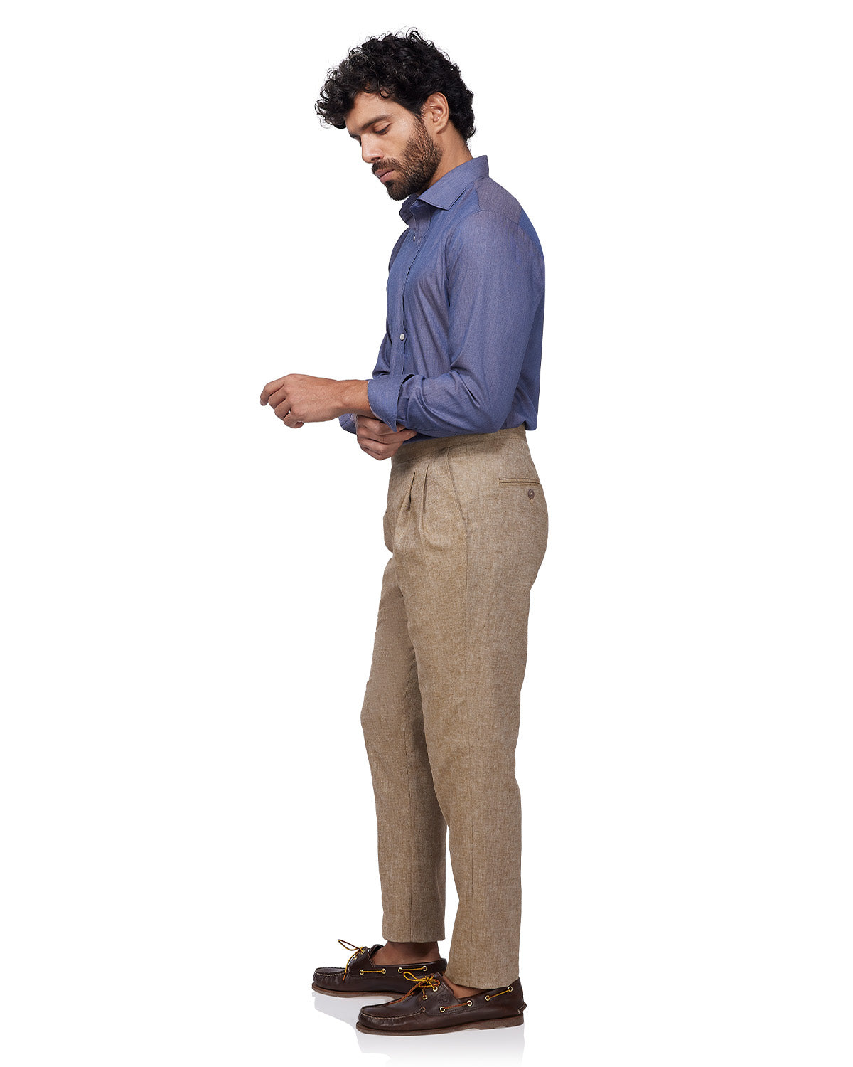 Soft Stretch Twill Shirt - Grey
