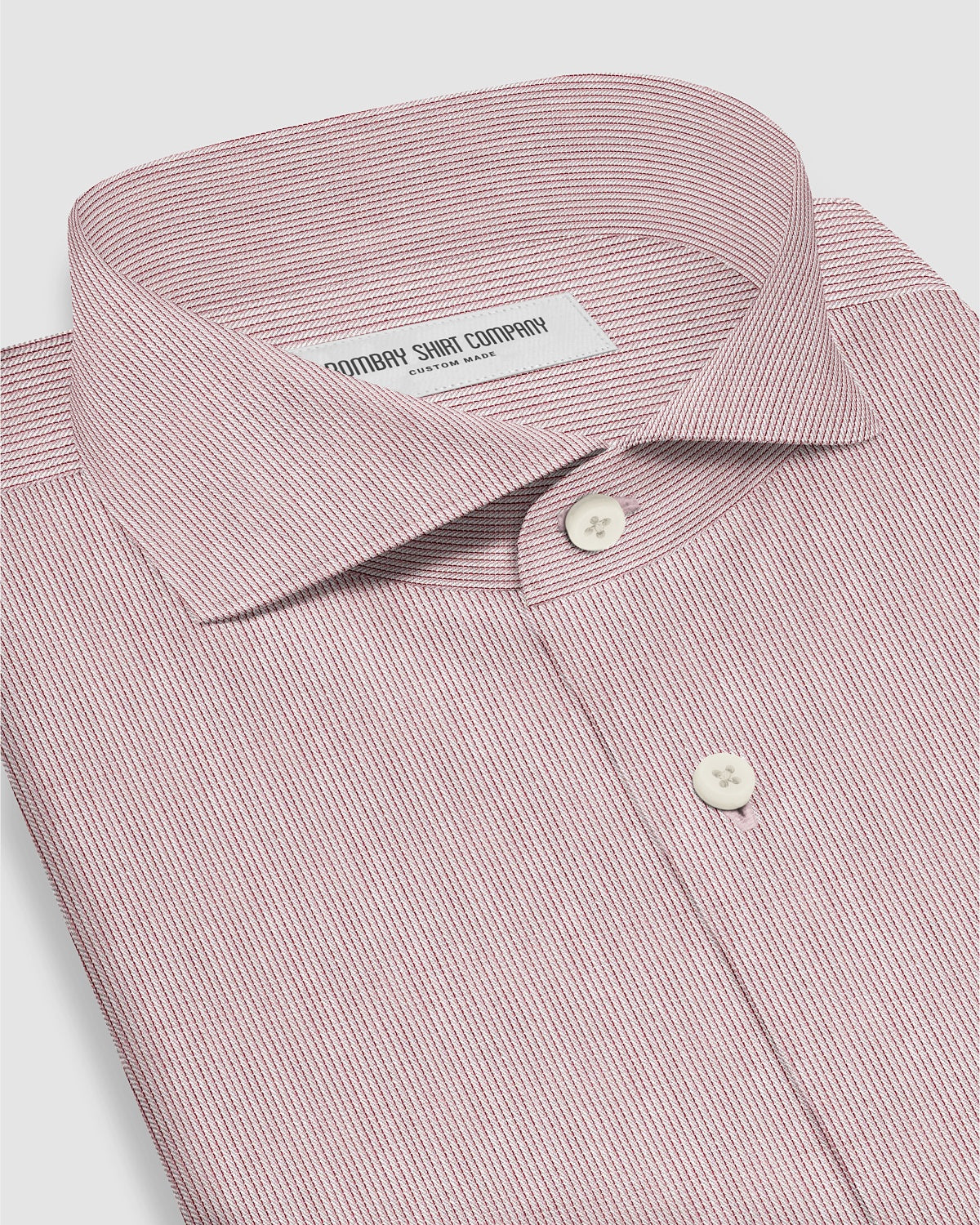 Lyra Twill Striped Shirt - Pink
