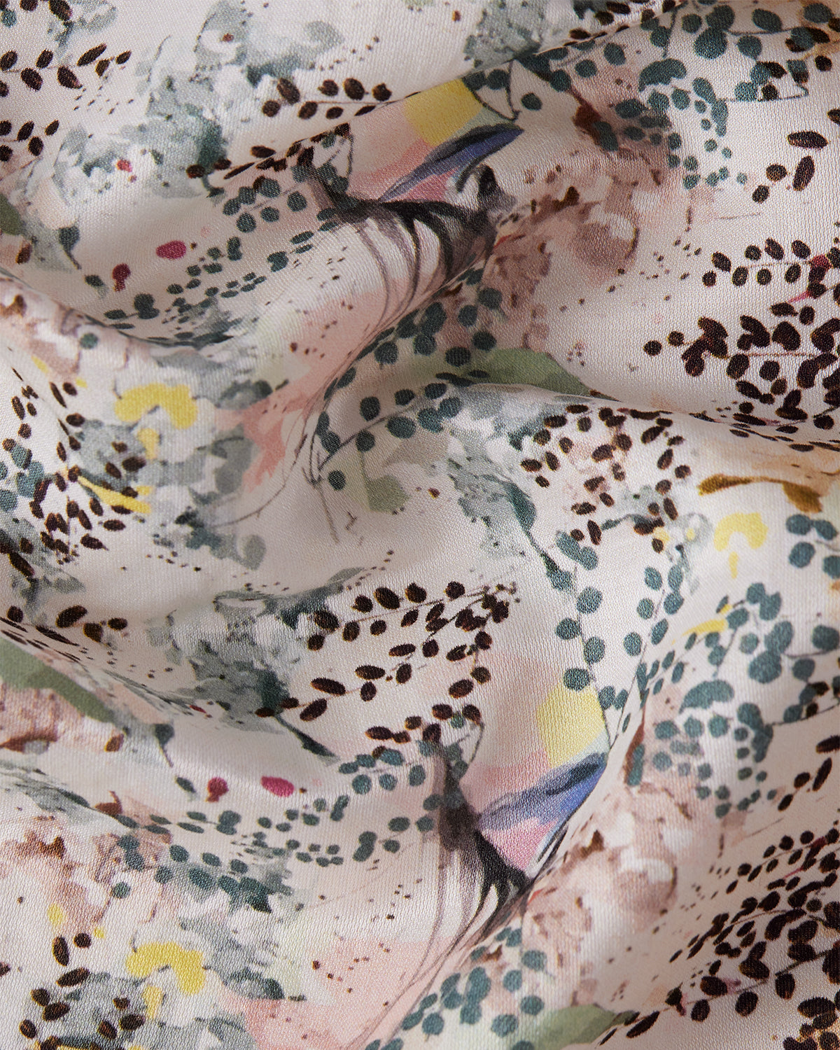 Meadowlight Cotton Silk Printed Shirt - Multicoloured