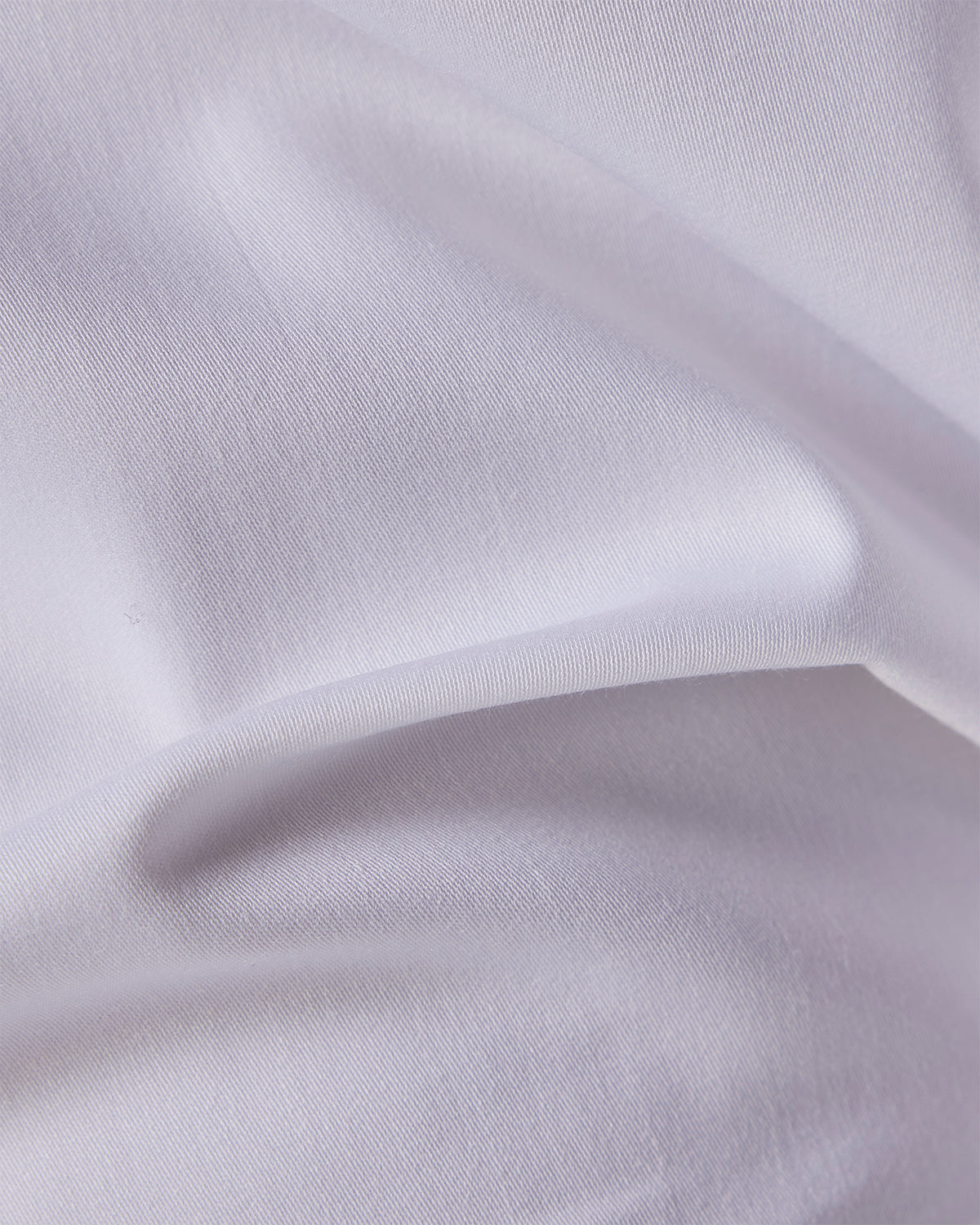 Wrinkle-Free Stretch Satin Shirt - White
